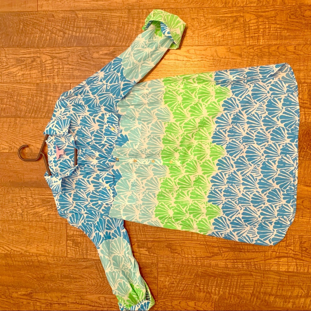 Lily Pulitzer shirt dress